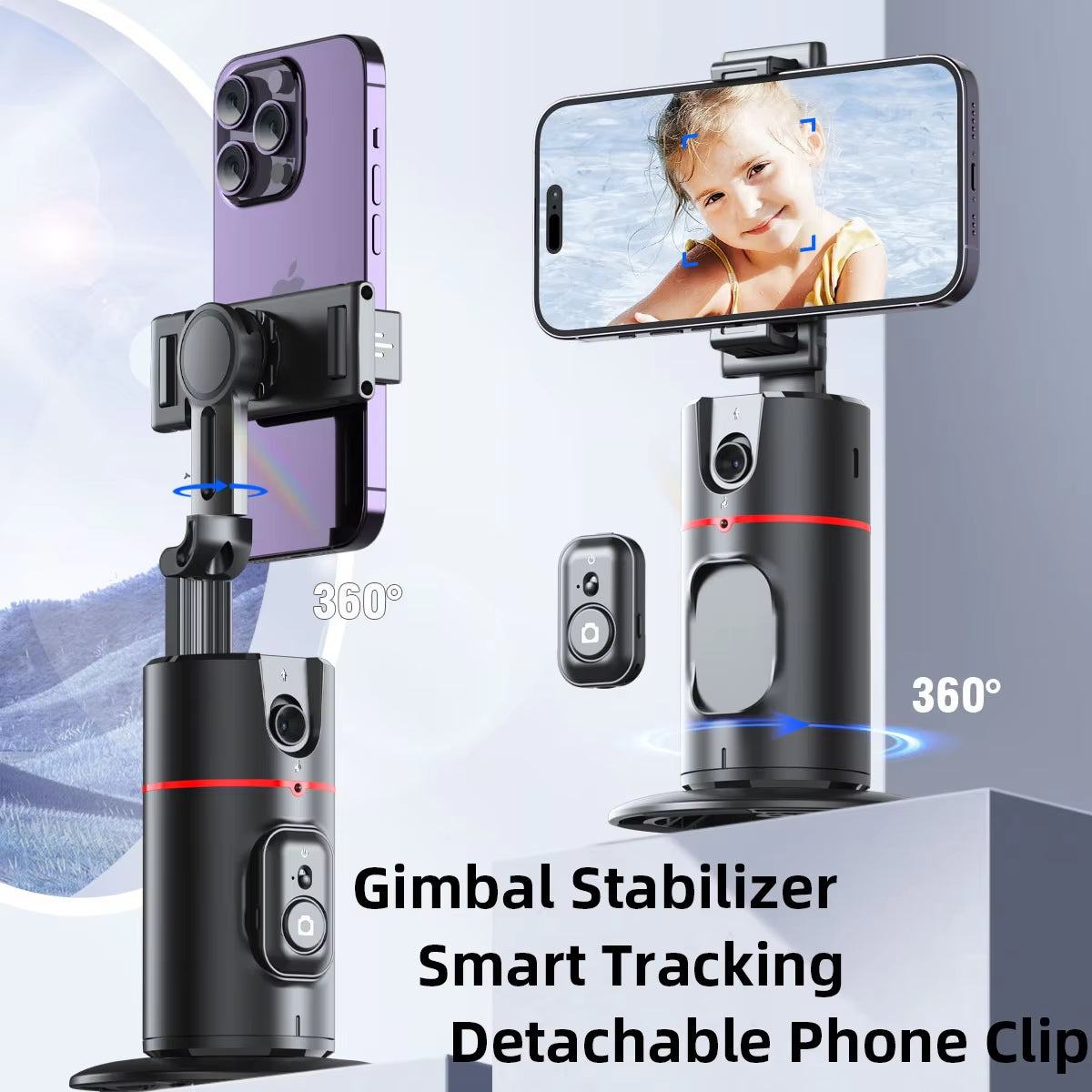 Smart Phone Facial Tracking Stabilizer 